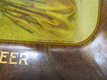 Load image into Gallery viewer, WIELAND&#39;S BEER Antique Advertising Serving Tray AMERICAN ART WORKS COSHOCTON Ohio
