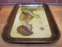 Load image into Gallery viewer, WIELAND&#39;S BEER Antique Advertising Serving Tray AMERICAN ART WORKS COSHOCTON Ohio
