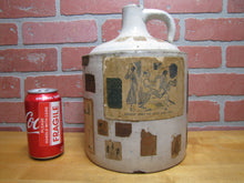 Load image into Gallery viewer, ULMAN &amp; SONS DEALERS IN WINES &amp; LIQUORS BALTO MD Antique Stoneware Jug Folk Art Distillery Merchant
