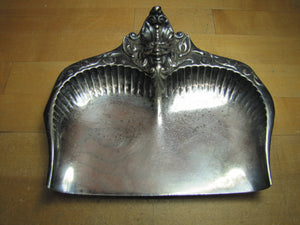 Antique Victorian Devil Beast Monster Reed & Barton Decorative Arts Silver Plate Crumb Dust Tray