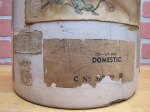ULMAN & SONS DEALERS IN WINES & LIQUORS BALTO MD Antique Stoneware Jug Folk Art Distillery Merchant