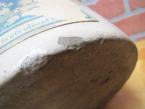 ULMAN & SONS DEALERS IN WINES & LIQUORS BALTO MD Antique Stoneware Jug Folk Art Distillery Merchant