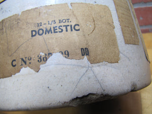 ULMAN & SONS DEALERS IN WINES & LIQUORS BALTO MD Antique Stoneware Jug Folk Art Distillery Merchant