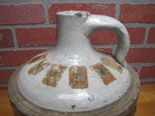 Load image into Gallery viewer, ULMAN &amp; SONS DEALERS IN WINES &amp; LIQUORS BALTO MD Antique Stoneware Jug Folk Art Distillery Merchant
