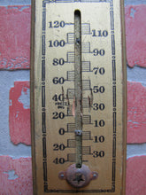 Load image into Gallery viewer, RADDATZ BROS CO SUMMIT ILL COAL WOOD ICE Old Wooden Advertising Thermometer Sign PHONE SUMMIT 20
