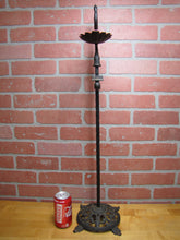 Load image into Gallery viewer, Peacock Antique Smoking Smoke Stand Ashtray Cast Iron Figural Bird Verona USA

