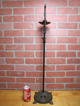 Load image into Gallery viewer, Peacock Antique Smoking Smoke Stand Ashtray Cast Iron Figural Bird Verona USA
