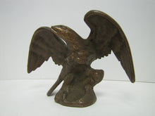 Load image into Gallery viewer, Spread Winged Eagle Old Bronze Brass Paperweight Decorative Art Statue
