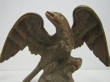 Load image into Gallery viewer, Spread Winged Eagle Old Bronze Brass Paperweight Decorative Art Statue
