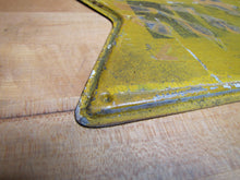 Load image into Gallery viewer, ROOSEVELT BEACH WILSON NY Old Metal Arrow Figural Advertising Sign New York Ad
