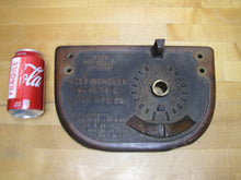 Load image into Gallery viewer, WESTINGHOUSE ELECTRIC AND MFG CO CONTROLLER Antique Street Car Trolley Bronze Panel Sign patent 1880/90s BACKWARD OFF FORWARD
