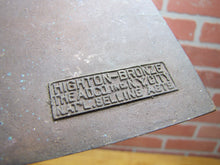 Load image into Gallery viewer, DANIEL GREEN COMFY SLIPPERS Old Store Display Advertising Sign HIGHTON BRONZE NY
