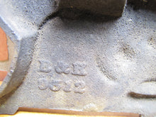 Load image into Gallery viewer, B&amp;H BRADLEY &amp; HUBBARD Antique Bronze Devil Fish Koi Dauphin Andirons Hearth Ware
