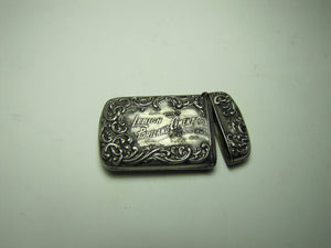 LEHIGH PORTLAND CEMENT ALLENTOWN PA Old Advertising Match Holder Safe Vesta Sign Ad