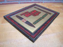 Load image into Gallery viewer, FLOR DE BELAR CIGARS Old Self Framed Tin Advertising Sign BW&amp;M Ltd Mansfield Cigar Store Display PERFECTION of QUALITY
