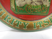 Load image into Gallery viewer, PULVER&#39;S COCOA PURITY ITSELF Antique Advertising Tip Tray MAYER &amp; LAVENSON Co NY Young Child Holidng Cup of Cocoa
