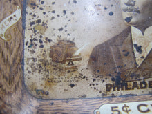 Load image into Gallery viewer, JOHN WEAVER PHILADELPHIA 5c CIGAR Antique Advertising Tip Tray H D BEACH Coshocton Ohio
