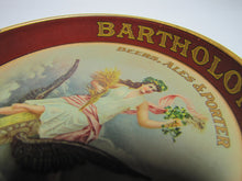 Load image into Gallery viewer, BARTHOLOMAY ROCHESTER NY BEERS ALES PORTER Antique Advertising Pre Prohibition Sign Tip Tray CHAS SHONK LITHO CHICAGO
