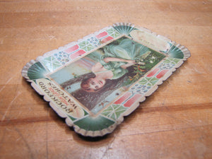 ROCKFORD WATCHES Antique Jewelry Advertising Tip Tray H D BEACH Coshocton Ohio