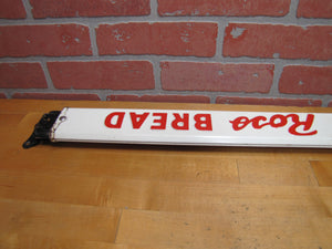BETSY ROSS BREAD Old Double Sided Embossed Metal Country Store Doorpush Advertising Sign Door Push