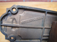 Load image into Gallery viewer, U.S.P. Emblem Logo Antique Bronze Advertising Door Lock Set Architectural Hardware Element Ornate USP
