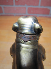 Load image into Gallery viewer, YALE University Bulldog Old Figural Dog Paperweight Statue Decorative Art Souvenir Advertising

