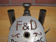 Load image into Gallery viewer, F&amp;D PERFECTORS Antique Advertising Cigar Store Cutter BRUNHOFF Mfg Co CINCINNATI Lamp Lighter Counter Top Display
