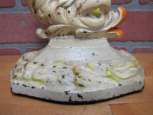 Load image into Gallery viewer, Serpent Dauphin Koi Devil Fish Old Prototype Cast Iron Doorstop Decorative Art Statue Figural Door Stopper
