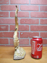 Load image into Gallery viewer, Serpent Dauphin Koi Devil Fish Old Prototype Cast Iron Doorstop Decorative Art Statue Figural Door Stopper
