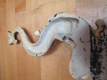 Load image into Gallery viewer, Serpent Dauphin Koi Devil Fish Old Prototype Cast Iron Doorstop Decorative Art Statue Figural Door Stopper
