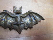 Load image into Gallery viewer, BAT TRAY Old Decorative Arts Brass GROTTES DE HAN Belgium Souvenir Depose
