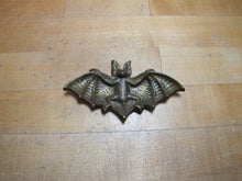 Load image into Gallery viewer, BAT TRAY Old Decorative Arts Brass GROTTES DE HAN Belgium Souvenir Depose

