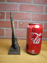 Load image into Gallery viewer, DEVILS BEASTS PITCHFORK FLAMES GENERAL FELT BROOKLYN NY Old Advertising Thermometer Ad Sign Snow Miser Figural Therm
