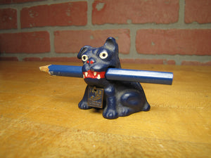 1933 CHICAGO WF A CENTURY OF PROGRESS Cast Iron Puppy Dog Pencil Holder Paperweight