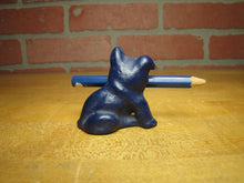 Load image into Gallery viewer, 1933 CHICAGO WF A CENTURY OF PROGRESS Cast Iron Puppy Dog Pencil Holder Paperweight
