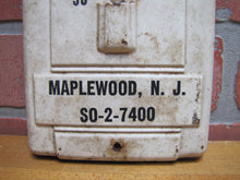 Load image into Gallery viewer, WOOLLEY FUEL Co MAPLEWOOD NJ Old Advertising Thermometer Sign SO-2-7400 FUEL OIL COAL Since 1924
