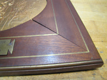 Load image into Gallery viewer, COURAGE PATRIE MORALITE F BARBEDIENNE Antique French Gymnastics Bronze Plaque A PHEE DUBOIS D&#39;ARRES H CHAPU L&#39;UNION DES SOCIETES DE GYMNASTIQUE DE FRANCE a son Membre d&#39;honneur M. LE SENATEUR RENE BESNARD

