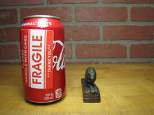Load image into Gallery viewer, CONNELL WOOD &amp; METAL PRODUCTS NYC LION Antique Brass Advertising Paperweight
