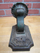 Load image into Gallery viewer, Antique Decorative Arts Cast Iron Sconce Light Fixture Base Architectural Hardware Element
