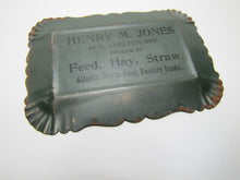Load image into Gallery viewer, HENRY JONES Dealer FEED HAY STRAW 40 E CHELTEN AVE Old Advertising Tray DEAD GAME Hunters
