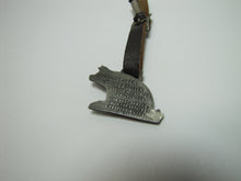 Load image into Gallery viewer, L J SCHWABACHER CHICAGO Antique Advertising Fob PROVISIONS GRAIN STOCK COTTON
