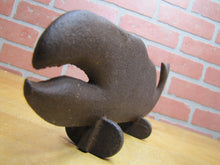 Load image into Gallery viewer, Antique Cast Iron Whale Doorstop Folk Art Decorative Statue Nautical Sea Ocean Sign Advertising Artwork
