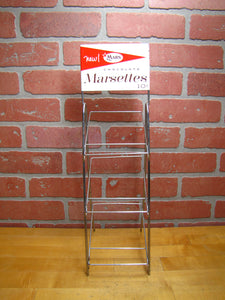 MARS CHOCOLATE MARSETTES 10c Original Candy Store Display Advertising Rack Sign