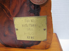 Load image into Gallery viewer, 1960 NATIONAL CHAMP 1ST PLACE SANDY LANE ENDURO METEOR MOTORYCLE CLUB AWARD TROPHY MOTOCROSS MOTO X
