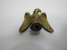 Load image into Gallery viewer, EAGLE Old Brass Finial Decorative Hardware Element Spread Winged Detailed
