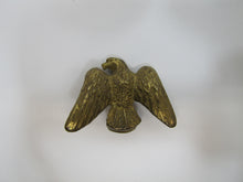 Load image into Gallery viewer, EAGLE Old Brass Finial Decorative Hardware Element Spread Winged Detailed
