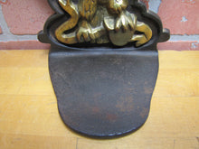 Load image into Gallery viewer, SPREAD WINGED EAGLE Old Large Cast Iron Brass Bronze Doorstop Bookend Decorative Art Statue

