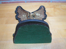 Load image into Gallery viewer, SPREAD WINGED EAGLE Old Large Cast Iron Brass Bronze Doorstop Bookend Decorative Art Statue
