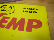 Load image into Gallery viewer, KEMP COMPOST &amp; SOIL SHREDDERS Old Feed Seed Hardware Store Dealer Advertising Sign Since 1890
