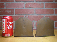 Load image into Gallery viewer, LITTLE RED RIDING HOOD BIG BAD WOLF IN FOREST TREES LANDSCAPE Old Pair Bookends Book Ends
